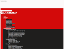 Tablet Screenshot of diamatic.nl